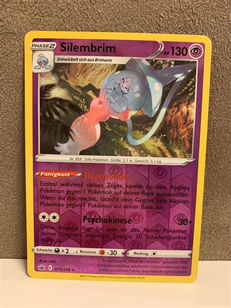 Pokemon Silembrim Rev Holo Schaurige Herrschaft De Kaufen