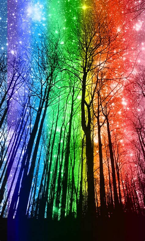 Rainbow Tree Wallpapers Wallpaper Cave