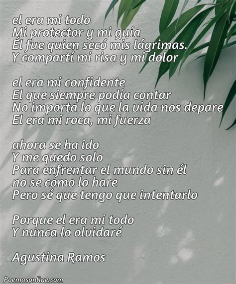 Mejores Poemas Para Un Hermano Fallecido Poemas Online