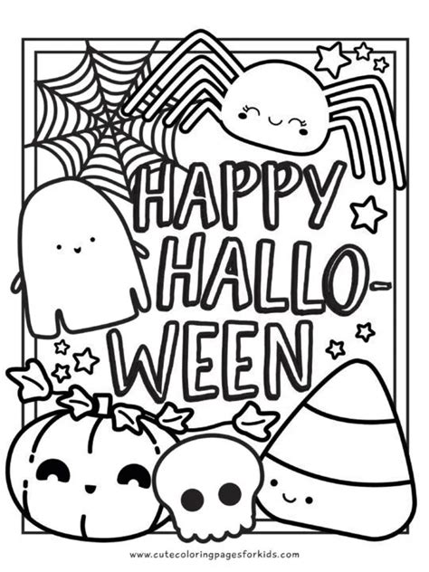 9 Halloween Coloring Pages That Are Super Cute And Totally Free Cu