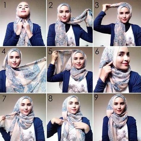 Tutorial Jilbab Wisuda Untuk Muka Kotak Ragam Muslim