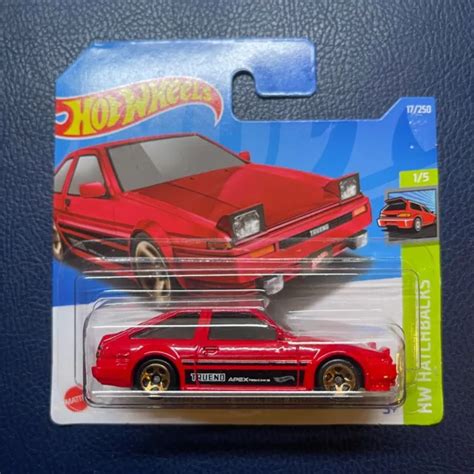 Hot Wheels Toyota Ae Sprinter Trueno Red Hw Hatchbacks