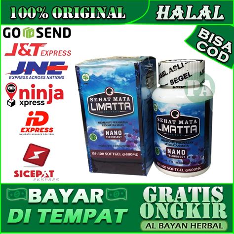 Jual Sehat Mata Limatta Softgel Membantu Mengobati Keratitis Bercak