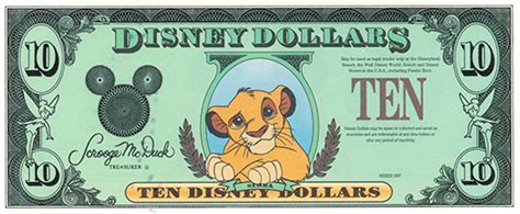 Celebrating Disney Dollars Currency With Character D23