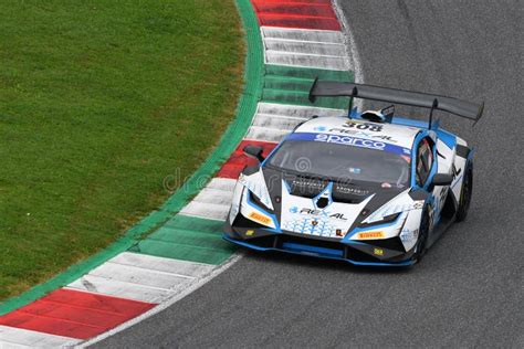 Mugello Circuit Italy October Lamborghini Huracan St Evo