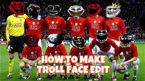 HOW TO MAKE A TROLL FACE EDIT 32 STEPS YouTube