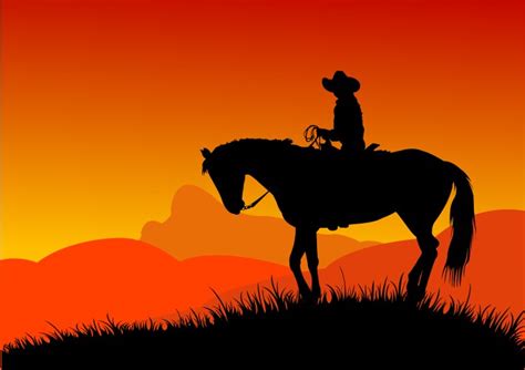 Cowboy Hat Silhouette Vector Images (over 5,100)