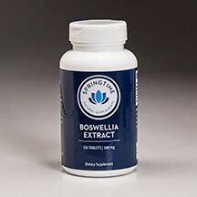 Springtime Boswellia Extract Tablets for Joint Health & Comfort | Springtime Supplements