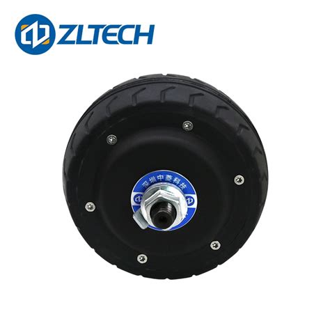 Zltech 4inch 24V 100W 5A 450rpm Single Double Axis BLDC Encoder Driving