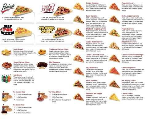 Pizza Hut Full Menu