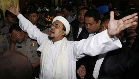 Hardline Indonesia Muslim Cleric Rizieq Shihab Named Suspect In