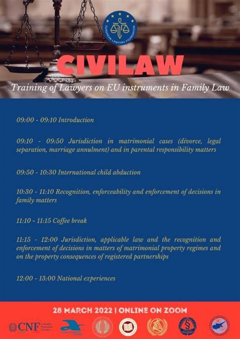 UPDATE programul preliminar Proiectul CiviLAW Anunț privind