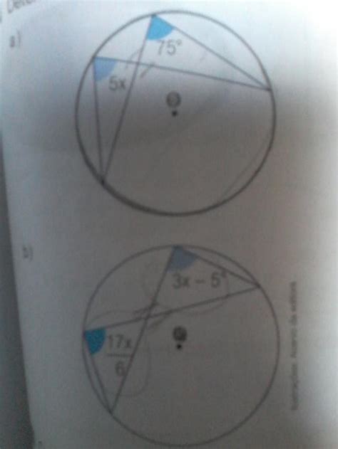 Determine O Valor De X Em Cada Circunferência Br