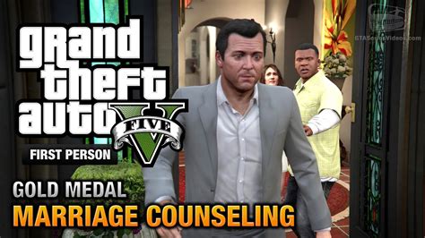 Gta Mission Marriage Counseling First Person Gold Medal Guide