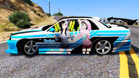 Nissan Skyline R34 25gt Turbo Uras Er34 Itasha Livery Gta5