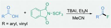 Electrophilic N Trifluoromethylthiophthalimide As A Fluorinated Reagent