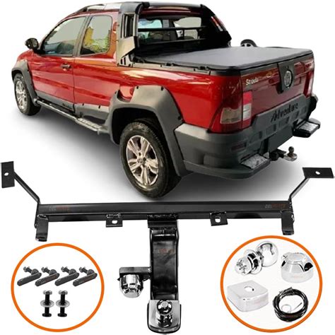 Comprar Engate Fixo Reboque Rabicho Fiat Strada Adventure Trek A