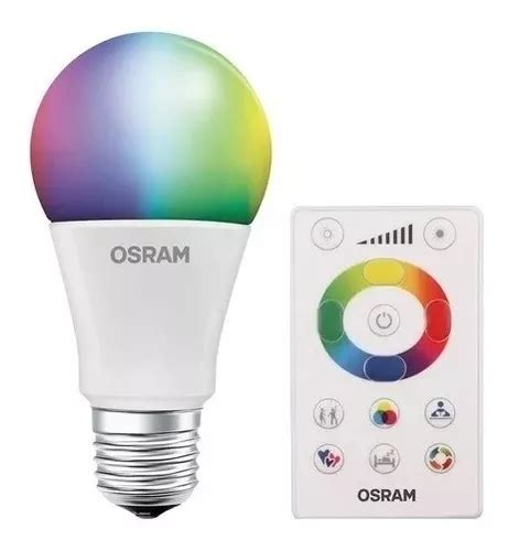 Lampada Bulbo Led Rgb 7 5w Bivolt E27 Controle Osram Parcelamento