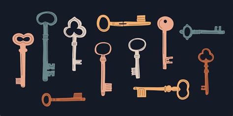 Old Key Vector Art Icons And Graphics For Free Download