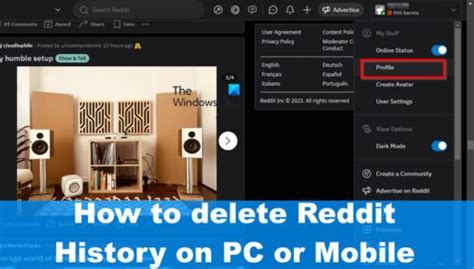 How To Delete Reddit History On Pc Or Mobile