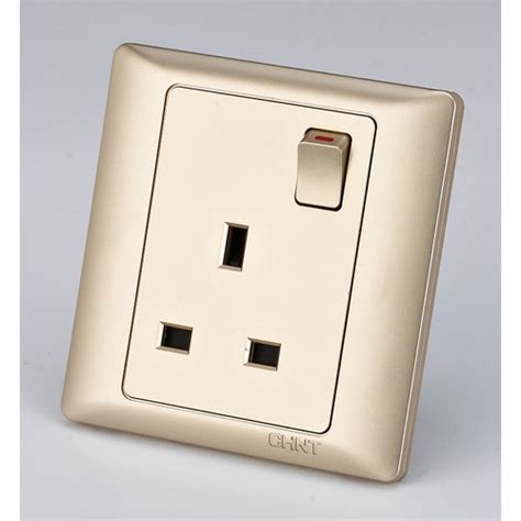 13A 250V 1 Gang 3 Pin Socket Outlet CHINT Malaysia