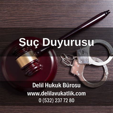 Suç Duyurusu Nedir Karakola veya Savcılığa İhbar ve Şikayet Dilekçesi