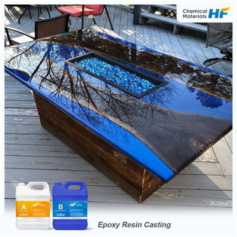 Self Leveling Thick Pour Casting Epoxy Resin Kit For Live Edge Epoxy