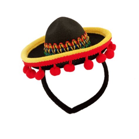 Mini Sombrero On Headband Mexican Party Supplies Au