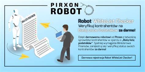 Nowa darmowa usługa Robot WhiteList Checker PirxonRobot