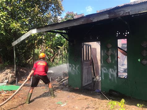 Rumah Hangus Di Baamang Diduga Sengaja Dibakar Tabengan Online