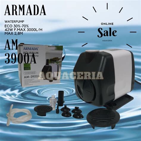 Jual Mesin Pompa Celup Aquarium Kolam Armada Am A Waterpump M