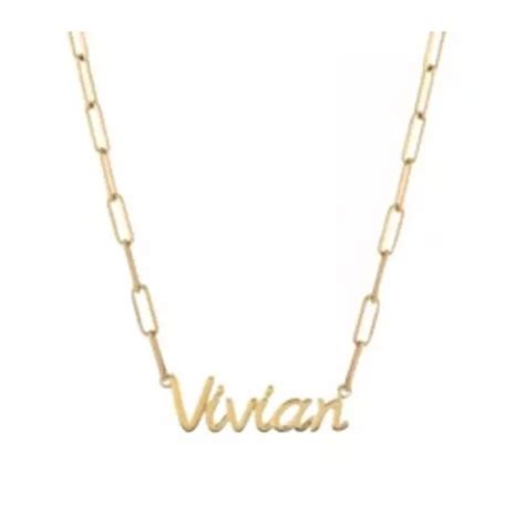 10 Best Nameplate Necklaces Initial Jewelry To Customize