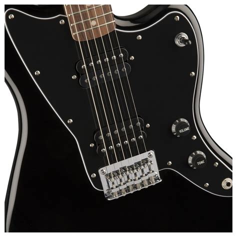 Squier By Fender Affinity Jazzmaster Hh Electric Guitar Black At