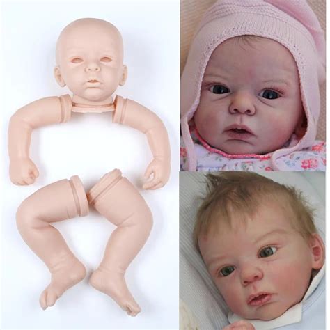 new design 20inch Reborn Baby Doll Kits Silicone Reborn Baby Kits ...