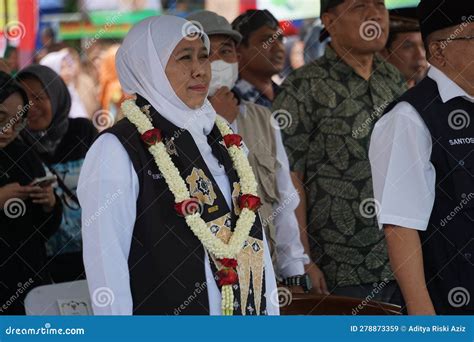 Khofifah Indar Parawansa Governor Of East Java On Sumberasri Durian