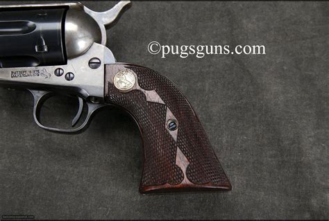 Colt Saa 1st Gen 38 Colt Checkered Grips