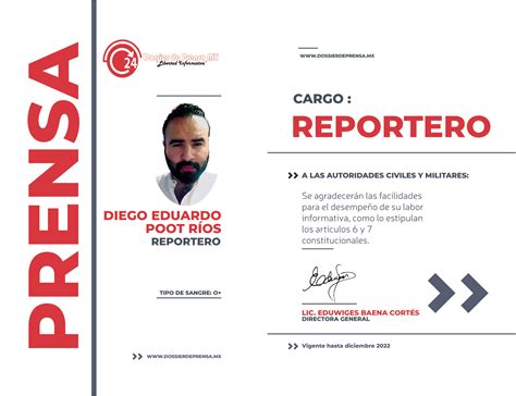 Credencial Reportero Naciones Unidas