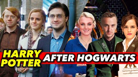 Harry Potter Characters After Hogwarts Draco Hermione Ginny Luna