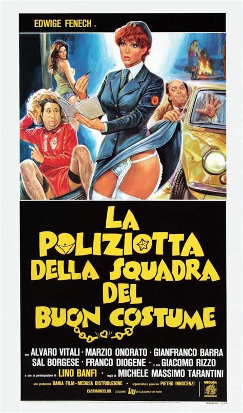 La Poliziotta Della Squadra Del Buon Costume Poster Es