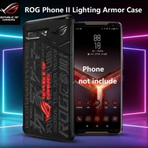 Asus Rog Phone Ii Rog 2 Lighting Armor Case Shopee Philippines