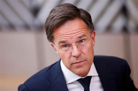 Mark Rutte Premier Ministre Des Pays Bas Nouveau Chef De LOtan