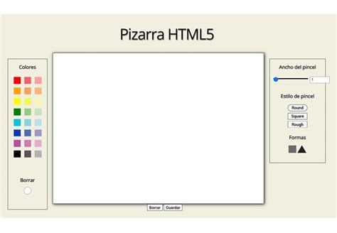 DiseÑa Una Pizarra Interactiva Con Html5 Javascript Y Css Redusers