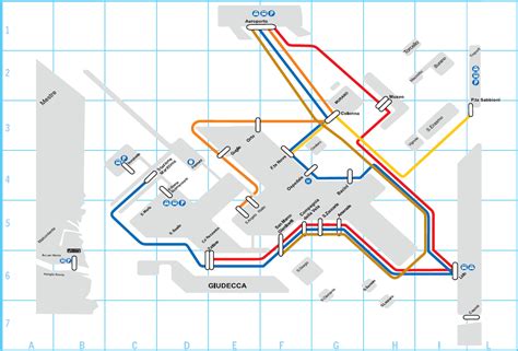 Transport Map of Venice