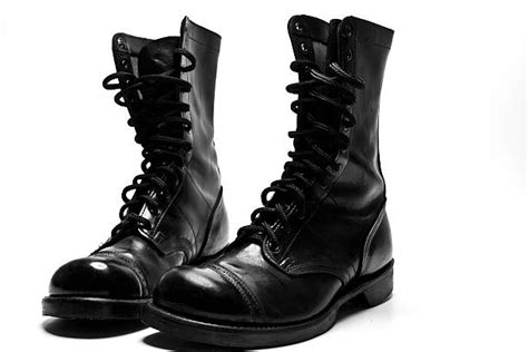 Black Army Boots