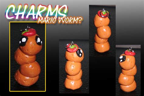 Retarded Mario Worm Charm By Bleachedkitten On Deviantart