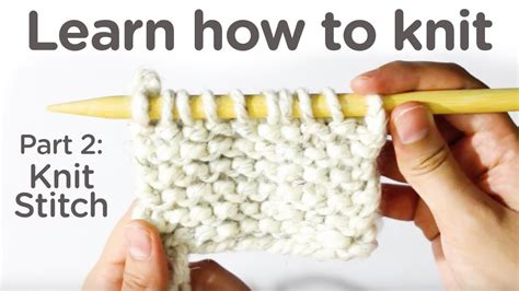 Knitting For Beginners Step By Step