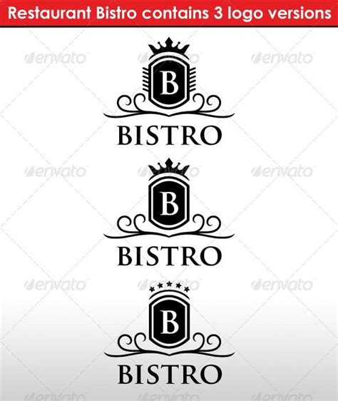 Restaurant Bistro Logo 2 Logo Restaurant Restaurant Logo Design