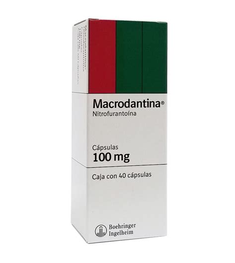 Macrodantina Mg Capsulas Farmaciard