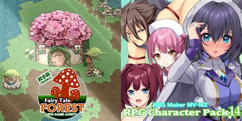 New Releases Kr Fairy Tale Forest Tileset Rpg Character Pack 14 The