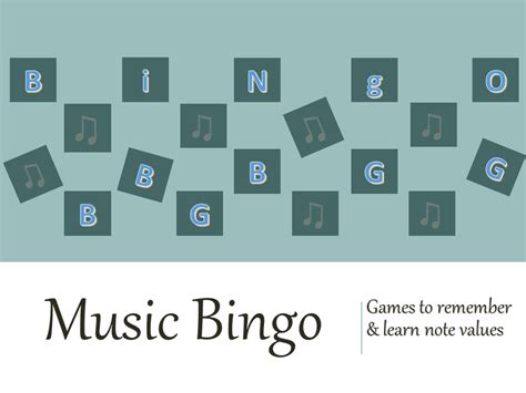 Music Bingo | Teaching Resources